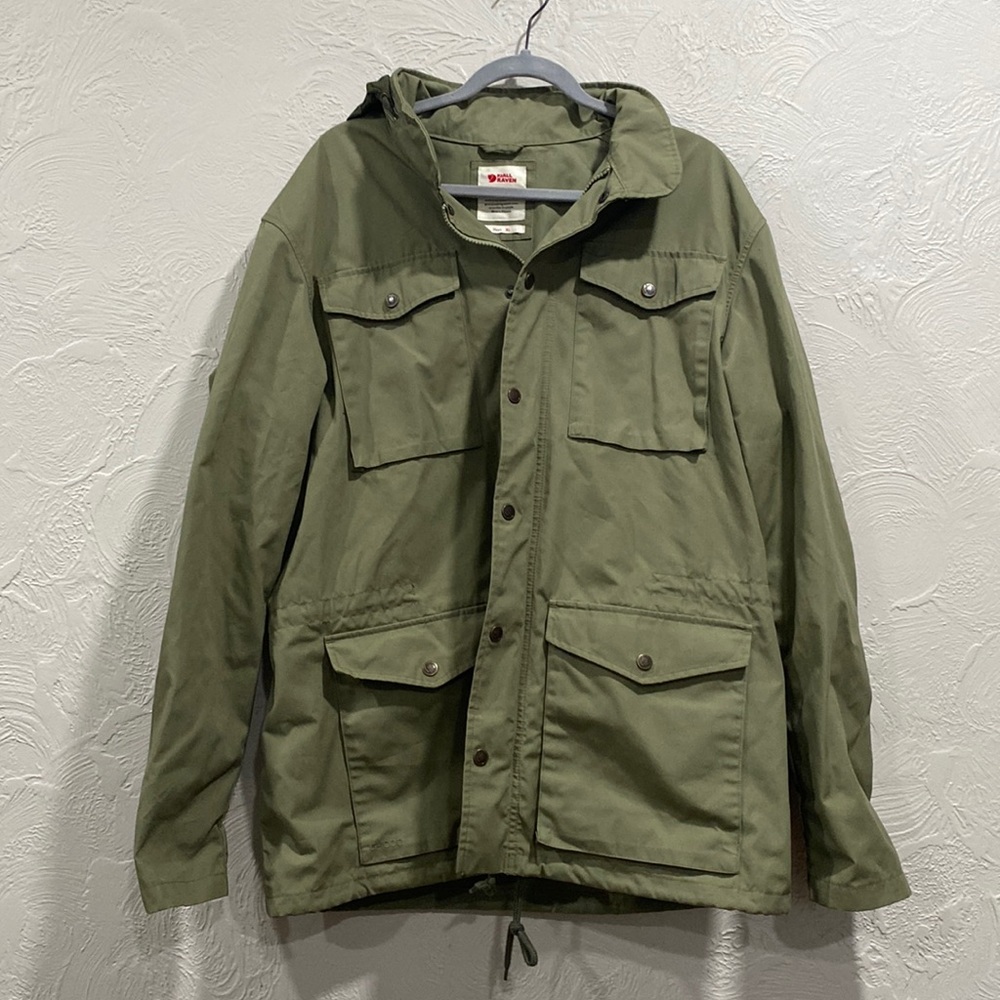 Fjallraven Raven Green Jacket Mens Size XL